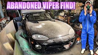 ABANDONED BARN FIND Dodge Viper Disaster! Car Detailing Restoration