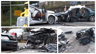 2024 10 08 - Frontal-Crash auf der Heilenbecker Straße in Ennepetal – Zwei Fahrer schwer verletzt