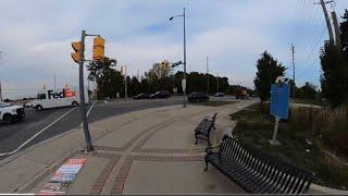 GoPro virtual run || Canadian  roads || beautiful atmosphere || Saqrat vlogs