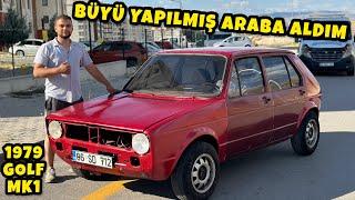 BÜYÜ YAPILMIŞ ARABA ALDIM | 1979 MODEL GOLF MK1