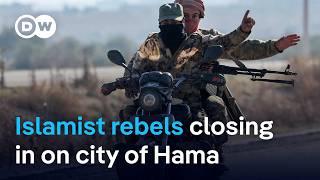 Why the Syrian military can't resist the rebels as they advance on the city of Hama | DW News