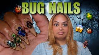 🪲 CREATING THE PRETTIEST BUG NAILS EVER!!! 🪰 HALLOWEEN NAILS ️️ | LGNPRO