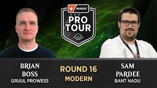 Round 16 | Brian Boss vs Sam Pardee | Modern | #PTMH3