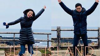 Trip to Korea’s JEJU ISLAND in the Winter ️ Hiking in the Snow, Lava Tube, and Fresh Seafood