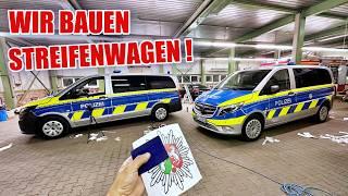 WIR FOLIEREN UNSERE STREIFENWAGEN  Teil 3 | ItsMarvin