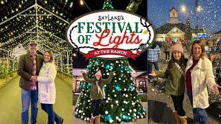 SkyLand Ranch's Festival Of Lights Christmas Full Tour | Sevierville Tennessee & Tanger Outlets