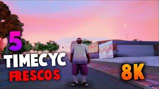 Top 5 Mejores (TIMECYC 4K) GTA San Andreas y SAMP 2023