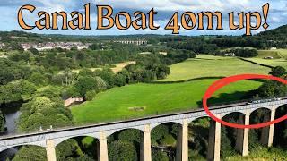 THRILLING Pontcysyllte Aqueduct and DREADED Rainy Days on a UK Canal Narrow Hire Boat