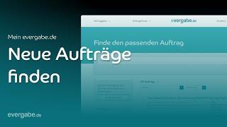 Neue Auftragschancen mit evergabe.de finden