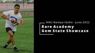 Gabriel Alvarado - Rare Academy Gem State Showcase Idaho Football Prospect