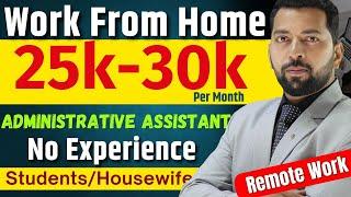 Work From Home Jobs 2025 | Online Jobs at Home | part time Job at Home | Remote Work 2025