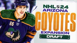 NHL 24: ARIZONA COYOTES EXPANSION MODE - THE DRAFT!