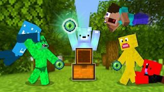 The CRAZIEST Item Race Game in Minecraft...