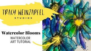 Watercolor Blooms (Art Tutorial)