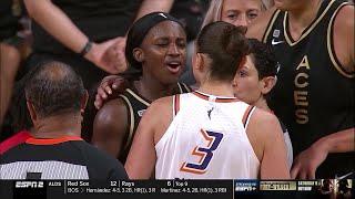 Jackie Young Picked A Fight With Taurasi Then DT Scored 14pts In The 4th To Reach 2021 WNBA Finals!
