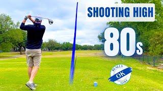 How to BREAK 90 - Every Shot | 18 Hole Golf Vlog | 10+ Handicapper