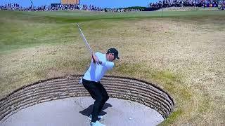 Sergio Garcia bunker nightmare at the 2022 open