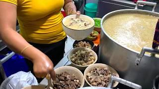 PATOK na Lugaw OVERLOAD in Caloocan | FILIPINO STREET FOOD