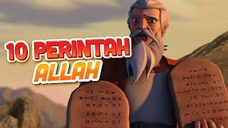 Animasi Alkitab "Musa & 10 Perintah Allah" Full Video - Superbook Bahasa Indonesia