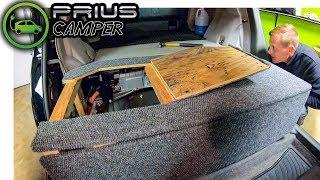 Building A Custom Storage System! | Toyota Prius Camper Build Ep. 2