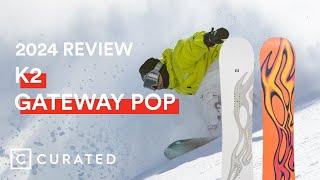 2024 K2 Gateway Pop Snowboard Review | Curated