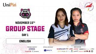 [ENG] UniPin Ladies Series SEA Invitational - Group Stage Day 1