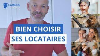 Bien choisir ses locataires