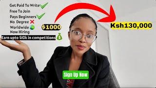 Best Writing Platforms That Pay Beginners $1000+ | Make Money Online