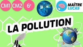 Pollution, écologie, protection de l'environnement CM1 - CM2 - 6ème - Sciences Questionner le monde