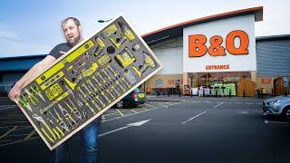 I Walked out of B&Q with This EPIC Ryobi Tools Wall Display in Shadow Foam for MY NEW WORKSHOP!