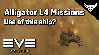 EVE Online - Alligator L4 Missions - Unclear use for PVE?