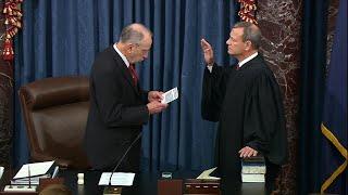 US Supreme Court chief justice sworn in to preside over Trump | AFP