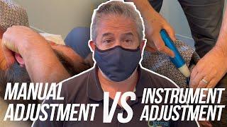 Manual Adjustment VS Instrument Adjustment | chiropractic