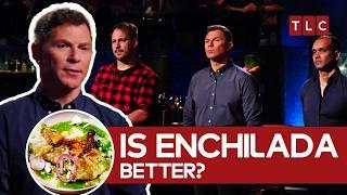 Shrimp recipe tops Soup dish! | Watch Beat Bobby Flay - Cooking competition Show only on TLC