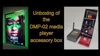 Unboxing video of our Digital Movie Board DMP-02 media player accessory box