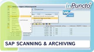 SAP scanning and archiving with biz² Scanner