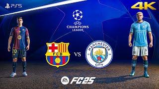 FC 25 - Barcelona vs Manchester City Ft. Yamal, Haaland, | UEFA Champions League Final | PS5™ [4K60]