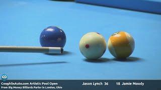 Jason Lynch vs Jamie Moody - Semifinals - 2019 CoughlinAuto.com Artistic Pool Open