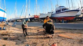 Sail Boat Rebuild. Would It Have Been Easier to Build a New Boat from ZERO | SAILING SEABIRD Ep.55