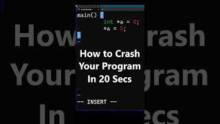 How to Crash Your C Program in 20 Seconds on Linux