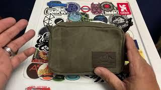 EDC Pouch Review: Diodrio Waxed Canvas