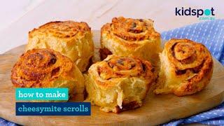 Cheese and Vegemite Scrolls | Lunch Box Recipes | Kidspot