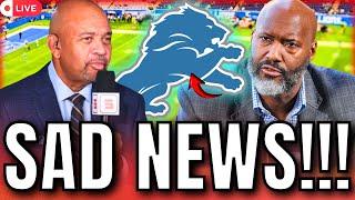 SHOCKING TWIST! LIONS HIT WITH BAD NEWS FOLLOWING EASY WIN OVER COLTS! LIONS NEWS