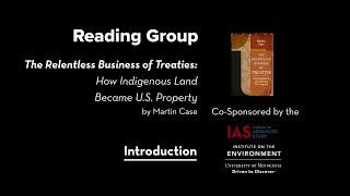 Reading Group: The Relentless Business of Treaties, Introduction