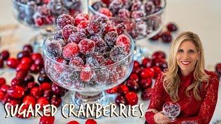 Sugared Cranberries Recipe A Festive and Sweet Treat