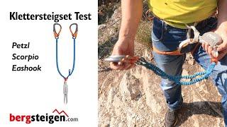 Klettersteigset Test Petzl Scorpio Eashook bergsteigen.com