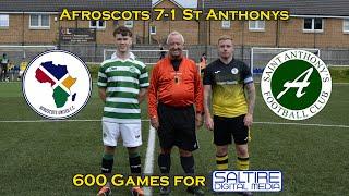 HIGHLIGHTS: Afroscots United 7-1 St Anthonys - Pre Season Match - 23/06/24