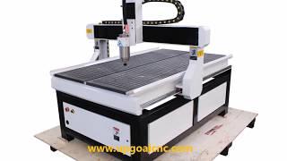 Testing Video of UG-9015 Advertising CNC Engraving Cutting Machine with Vacuum Table