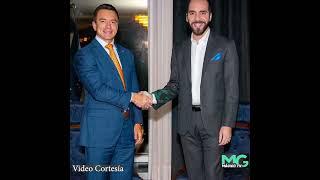 Presidente Nayib Bukele se reúne con el Rey de España, y Javier Milei, presidente de Argentina