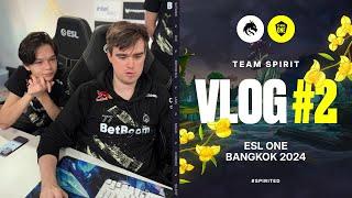 TEAM SPIRIT: ESL ONE BANGKOK 2024. VLOG 2 (ENG SUB)